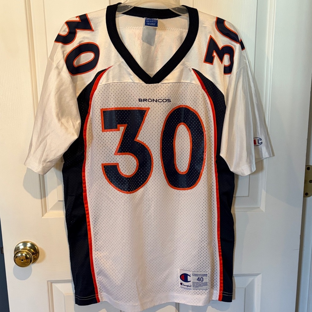 Terrell Davis Champion Jersey #30 Denver Broncos